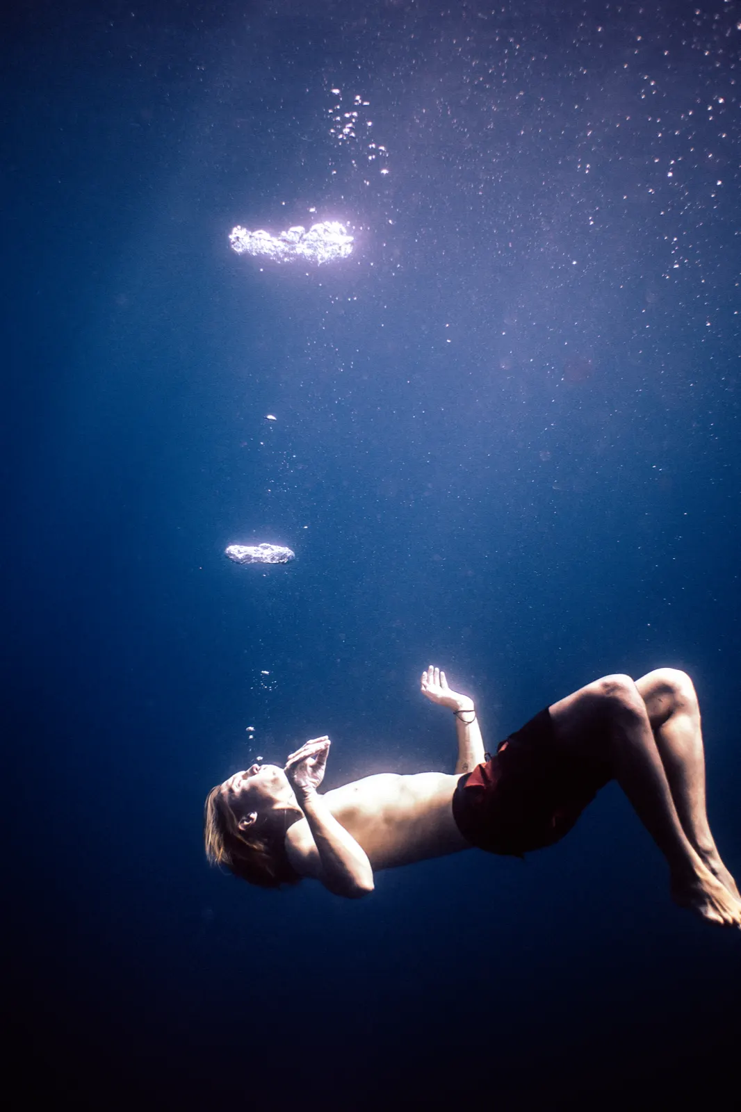 Snorkelling over the reef off Gili Air 8