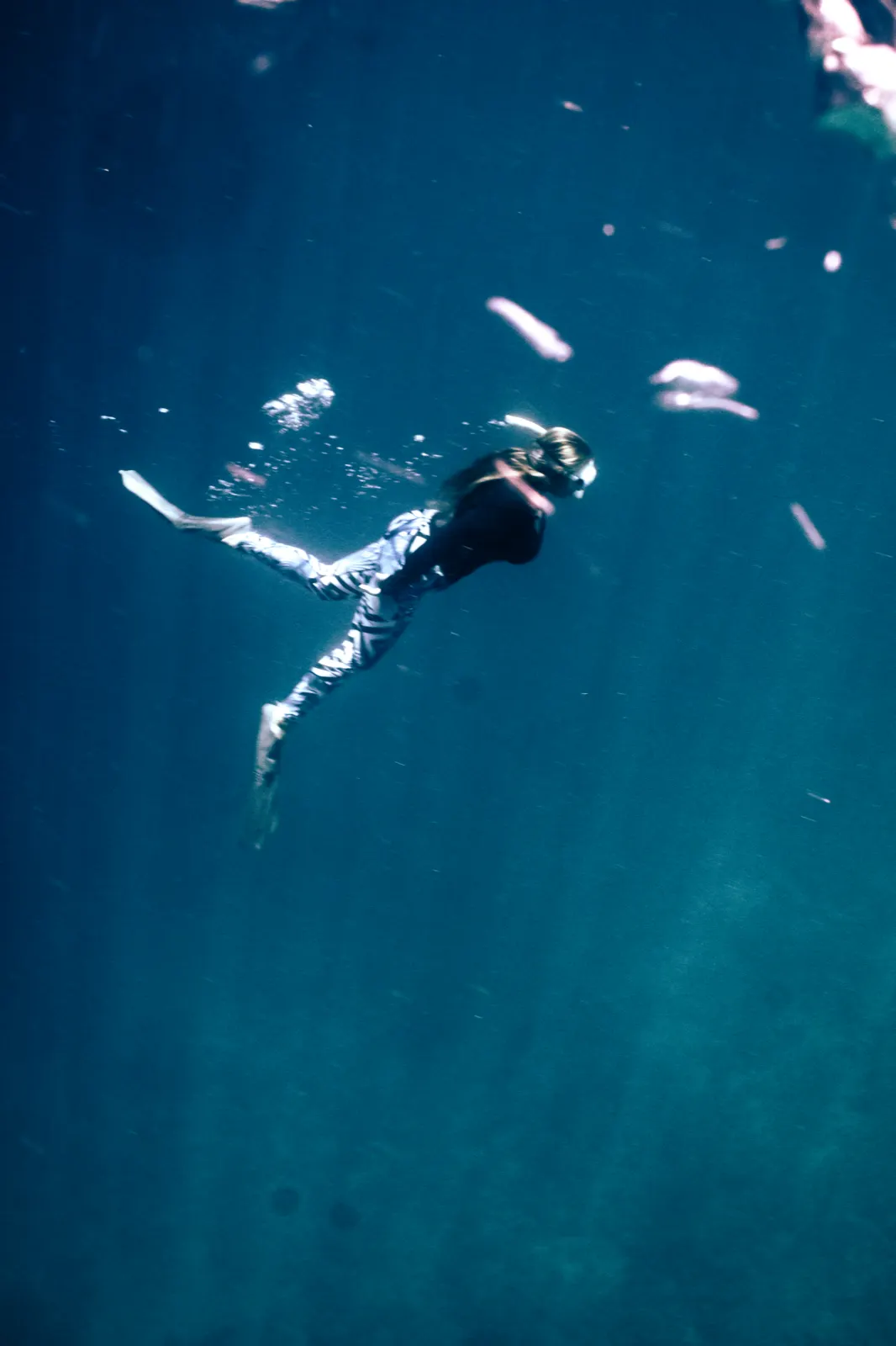 Snorkelling over the reef off Gili Air 13