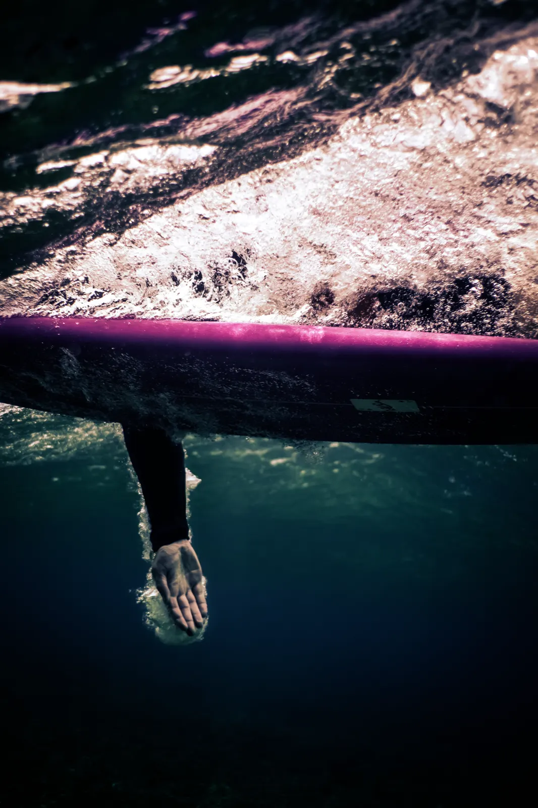 Surfing the reef near Gili Air 3